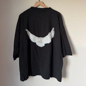 Yeezy Gap Balenciaga Dove 3/4 Sleeve Tee